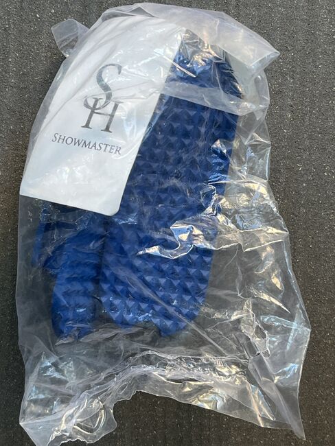 Steigbügeleinlagen blau, Showmaster, Ramona, Saddle Accessories, Gunzenhausen