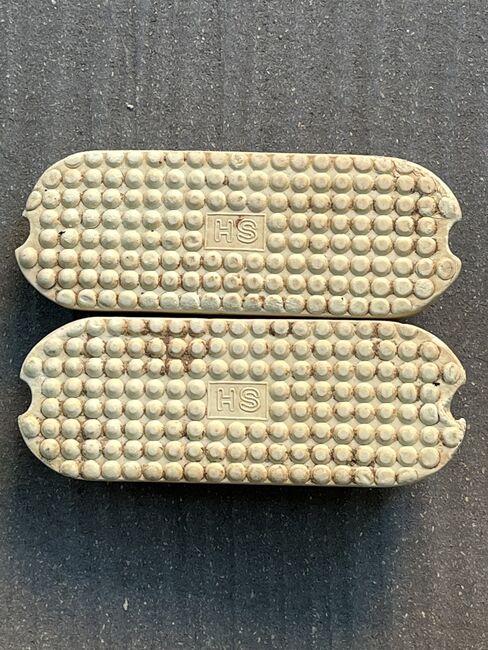 Steigbügeleinlagen schräg weiß, Ramona, Saddle Accessories, Gunzenhausen