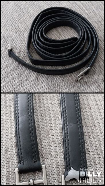 Steigbügelriemen Kieffer 150 cm schwarz, Kieffer Gladiator, Oosterling , For Horses, Essen, Image 3