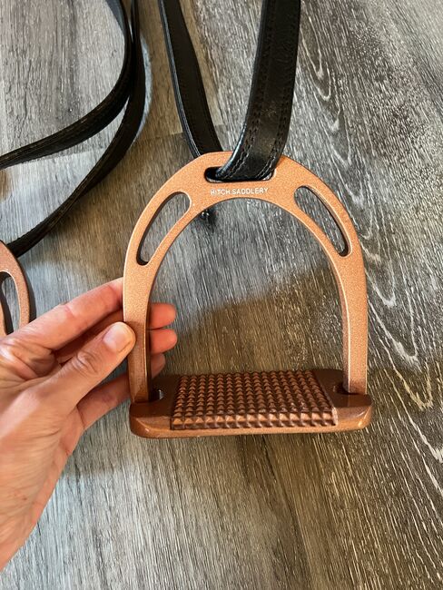 Steigbügel Set mit Steigbügelriemen und Schoner 155cm, Tanja Hochhaus , Saddle Accessories, Schwarzenberg, Image 6
