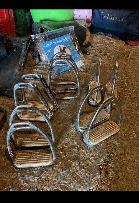 Stirrups  5 pairs, Various, Kelly Phillips , Saddle Accessories, Ballinasloe