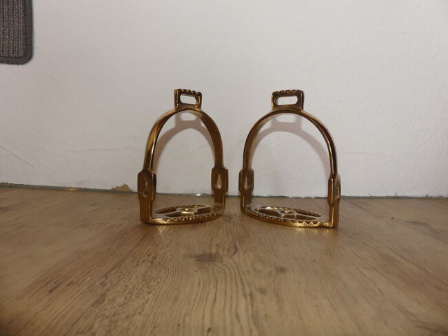 Steigbügel Gold Neu, Marie Schüller , Saddle Accessories, Kruft