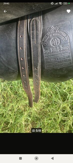 Stocksattel von Syd Hill inkl. Leder Sattelgurt, Syd Hill, Lesley, Other Saddle, Solms, Image 2
