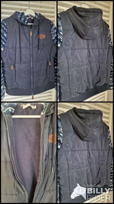 STONEDEEK FLEECE KOMBIJACKE  GR.M, STONEDEEK  STONEDEEK KOMBIJACKE , Manuela Wölk , Reitjacken, Mäntel & Westen, Langenfeld , Abbildung 5