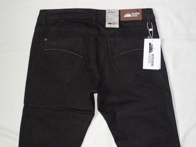 Stonedeek Reitjeans Black Rachel W30 L34 ca. Gr. 40 NEU Stretch Jeans-Reithose Western Turnierhose, Stonedeek Black Rachel, Anne, Na zawody, Wahrenholz, Image 4