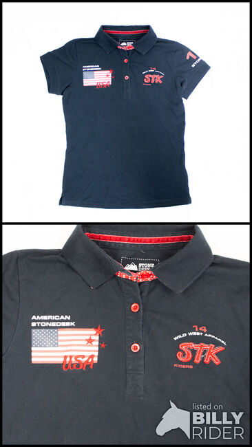 Stonedeek Poloshirt navy M, Stonedeek, myMILLA (myMILLA | Jonas Schnettler), Shirts & Tops, Pulheim, Image 3