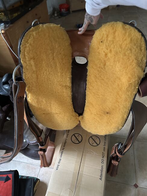 Stonedeek westernzadel 16’’, Stonedeek, Kaia Verlaat, Western Saddle, Geervliet, Image 4