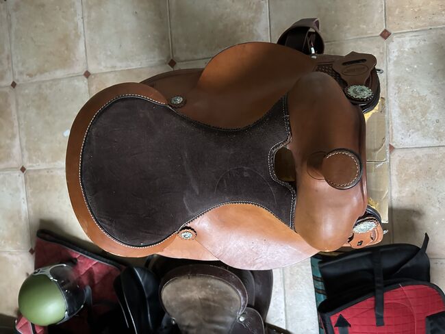 Stonedeek westernzadel 16’’, Stonedeek, Kaia Verlaat, Western Saddle, Geervliet, Image 3