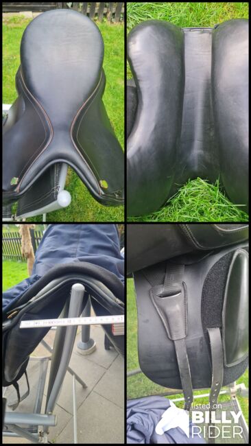 Toller Massimo Dressur Sattel 17 zoll, Massimo  Europa 2, Hertz , Dressage Saddle, Hamburg , Image 13