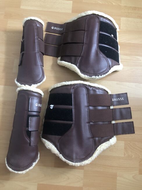 Gamaschen, Busse, Barbara Geibel, Tendon Boots, Herzogenrath 