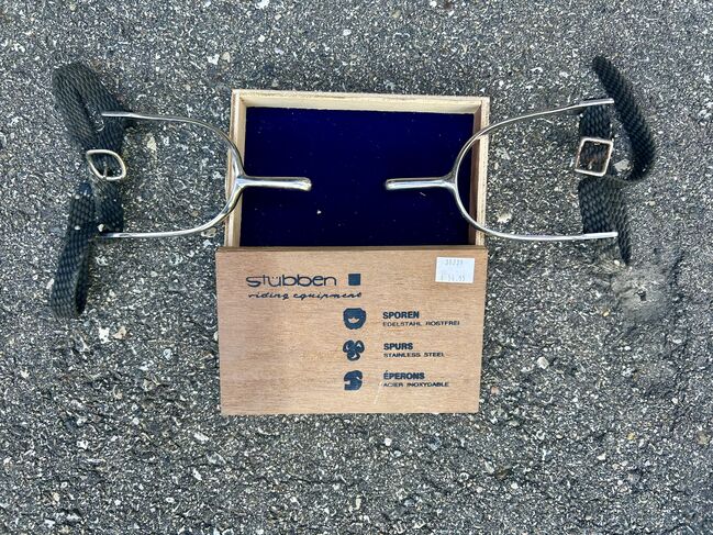 Stubben 1132 Special Dressage Spurs without Rowels 45 mm, Stubben 1132 Special Dressage Spurs without Rowels 45 mm, Stephanie, Ostrogi, Edmonton , Image 2