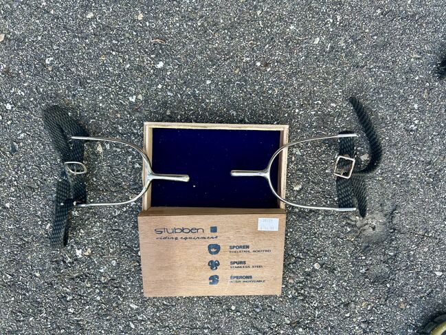 Stubben 1132 Special Dressage Spurs without Rowels 45 mm, Stubben 1132 Special Dressage Spurs without Rowels 45 mm, Stephanie, Spurs & Spur Straps, Edmonton 