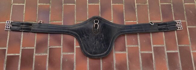 Stollengurt schwarz 145cm mit Elastik, Jacqueline, Girths & Cinches, Oststeinbek