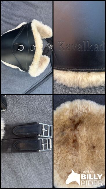Stollengurt mit Fell 130cm, Kavalkade, Vanessa , Girths & Cinches, Mahlberg, Image 9