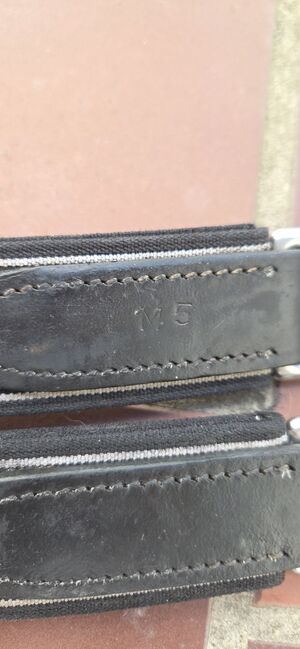 Stollengurt schwarz 145cm mit Elastik, Jacqueline, Girths & Cinches, Oststeinbek, Image 3