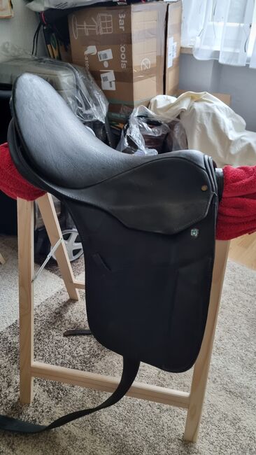 Stübben Colombo Sattel Dressur Dressursattel Springen kla. Modell, Stübben Colombo, Steffi, Lambskin Pad, Bad Oeynhausen