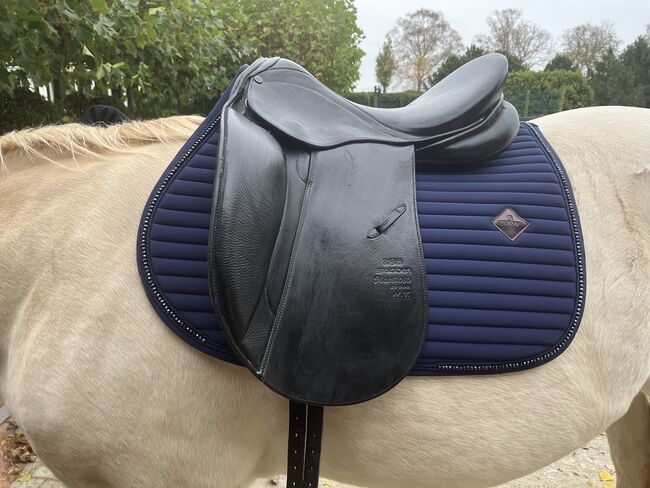 Stübben  dressage saddle maestro deluxe, Stübben Maestro de luxe, Zoe Splinter, Dressursattel, Hoorn, Abbildung 3