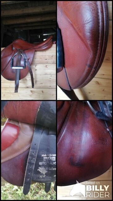 Stübben Edelweiß NT de Luxe, 17,5" Havanna, Stübben Edelweiß NT de Luxe, Labrali, Jumping Saddle, Image 7