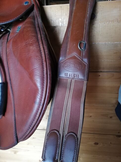 Stübben Edelweiß NT de Luxe, 17,5" Havanna, Stübben Edelweiß NT de Luxe, Labrali, Jumping Saddle, Image 5