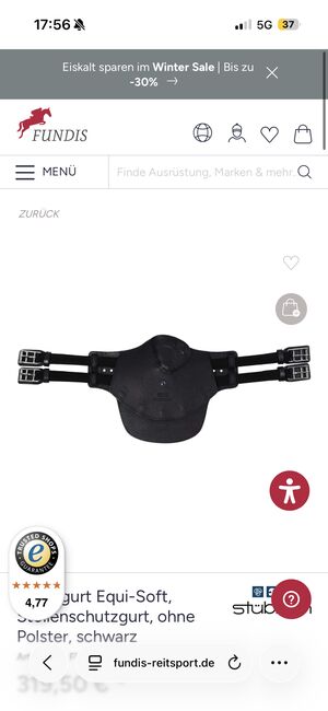 Stübben equisoft Gurt, Stübben  Equisoft, Judith Schulz, Girths & Cinches, Groß Nemerow 