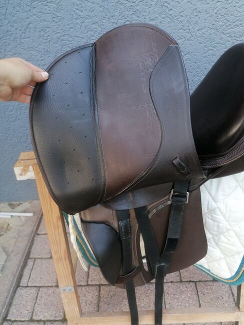 Stübben Euphoria 17" Zoll 32 Kammer Dressur braun, Stübben Euphoria, Laura, Dressage Saddle, Sinsheim, Image 2