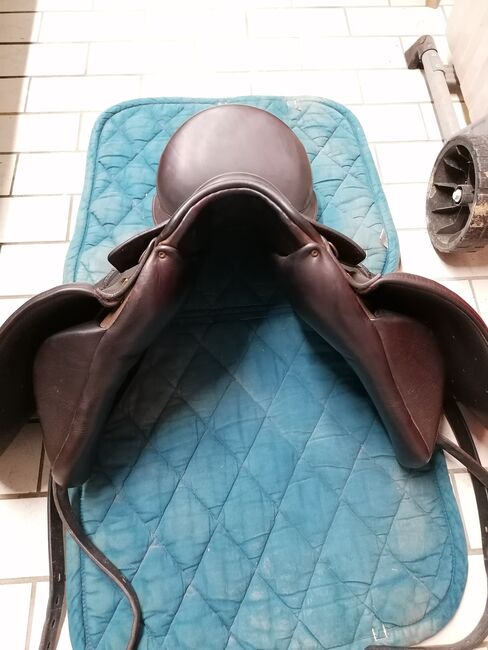 Stübben Euphoria 17" Zoll 32 Kammer Dressur braun, Stübben Euphoria, Laura, Dressage Saddle, Sinsheim, Image 14