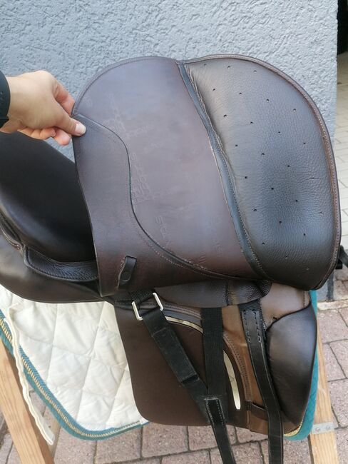 Stübben Euphoria 17" Zoll 32 Kammer Dressur braun, Stübben Euphoria, Laura, Dressage Saddle, Sinsheim, Image 5