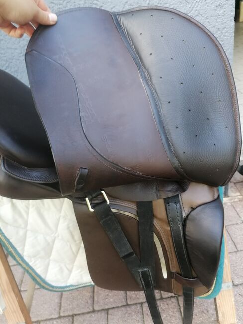 Stübben Euphoria 17" Zoll 32 Kammer Dressur braun, Stübben Euphoria, Laura, Dressage Saddle, Sinsheim, Image 17