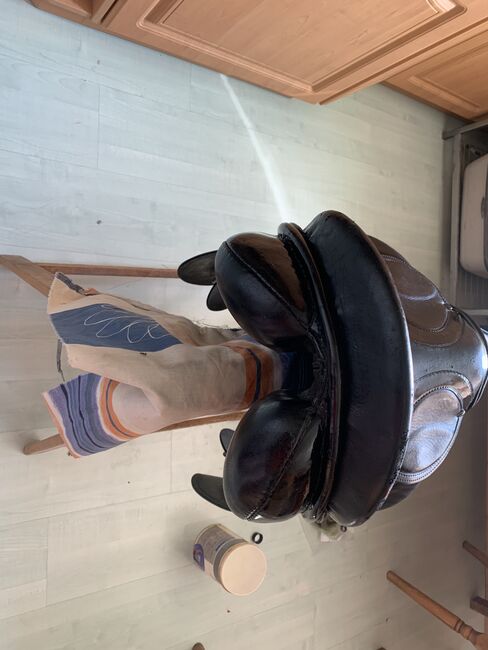 Stübben Vielseitigkeit Dressursattel Reitsattel Pferdesattel letzter preis, Stübben  Scandica , Catherine Senne, All Purpose Saddle, Chursdorf , Image 3