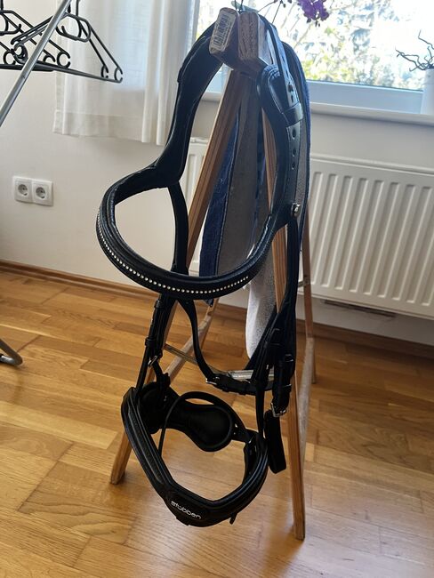 Stübben Freedom Zaumzeug Trense schwarz Gr WB Warmblut Genickfrei wie Dyon, Stübben Freedom, Katrin, Bridles & Headstalls, Hainbuch