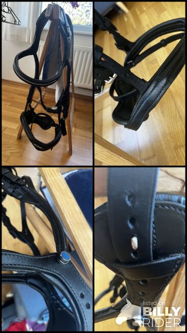 Stübben Freedom Zaumzeug Trense schwarz Gr WB Warmblut Genickfrei wie Dyon, Stübben Freedom, Katrin, Bridles & Headstalls, Hainbuch, Image 12