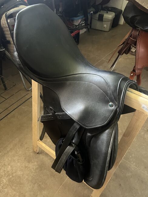 Stübben Genesis Springsattel, Stübben  Genesis, Beate, Jumping Saddle, Eggendorf im Traunkreis , Image 4