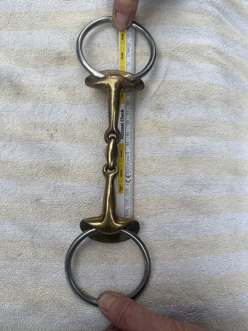 Stübben Golden Wings - doppelt gebrochen - 11,5 cm, Stübben Golden Wings, Claudia Moertter, Horse Bits, Krefeld, Image 3