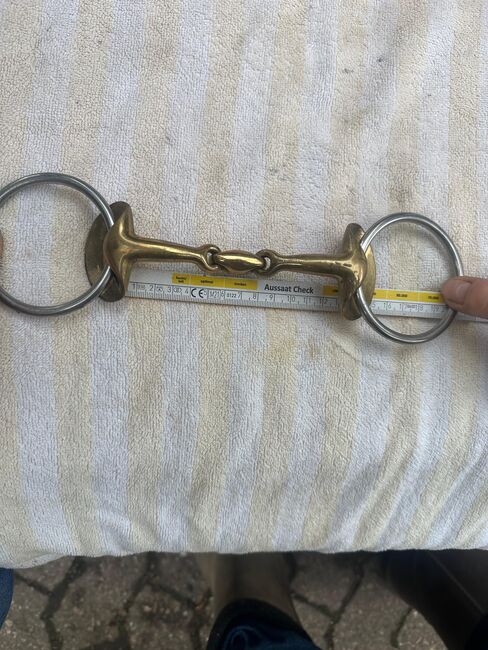 Stübben Golden Wings - doppelt gebrochen - 11,5 cm, Stübben Golden Wings, Claudia Moertter, Horse Bits, Krefeld