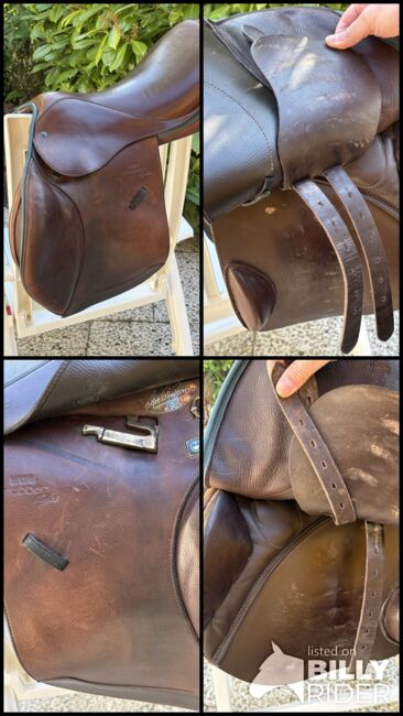 Stübben Springsattel Virginia Ebony 17.5‘‘ 30cm  - neuwertig, Stübben Virginia, Sebastian , Jumping Saddle, Hamburg, Image 7