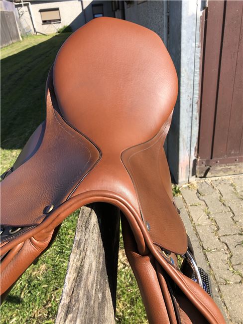 Stübben Phoenix Cognac, Stübben  Phoenix, Malin Krüger, Jumping Saddle, Eschweiler , Image 7