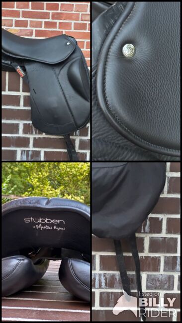 Stübben REV Sattel 17,5” – Dressur + Springen, Stübben REV Sattel, Emma Jerokowski, Jumping Saddle, Munster, Image 17
