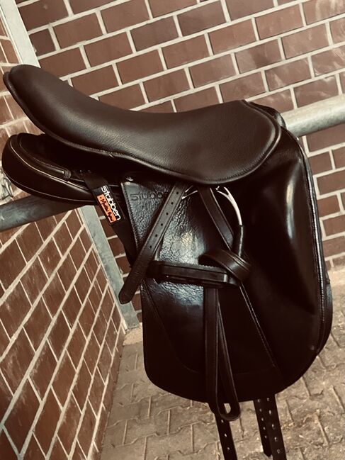 Stübben REV Sattel Dressurblatt Farbe Ebony braun TOP gepflegt 1,5 Jahre alt, Stübben REV, Sandy, Baumloser Sattel, Moers, Abbildung 2