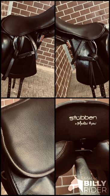 Stübben REV Sattel Dressurblatt Farbe Ebony braun TOP gepflegt 1,5 Jahre alt, Stübben REV, Sandy, Baumloser Sattel, Moers, Abbildung 5