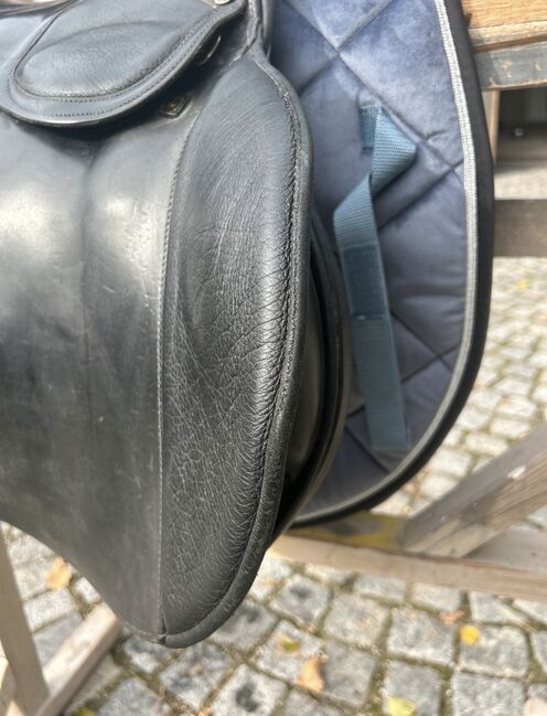 Stübben Scandica Spizial Springsattel, Stübben Scandica spezial , Magdalena Rackl, Jumping Saddle, Petting, Image 11