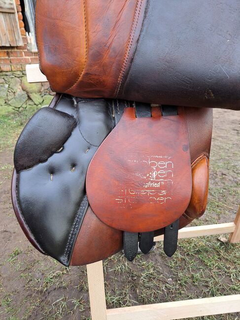 Stübben Siegfried Springsattel 17 Zoll, Stübben Siegfried, JE, Jumping Saddle, Madlitz-Wilmersdorf Wilmersdorf, Image 5