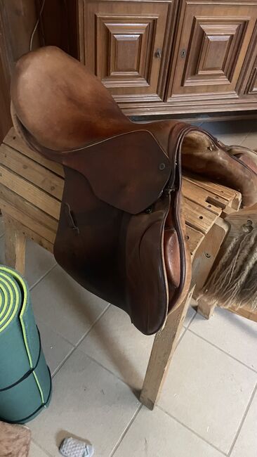 Stübben Siegfried Springsattel, Stübben  Siegfried , Bianca , Jumping Saddle, Bad Dürrheim 