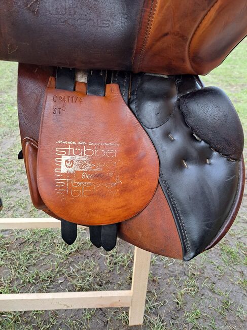 Stübben Siegfried Springsattel 17 Zoll, Stübben Siegfried, JE, Jumping Saddle, Madlitz-Wilmersdorf Wilmersdorf, Image 4