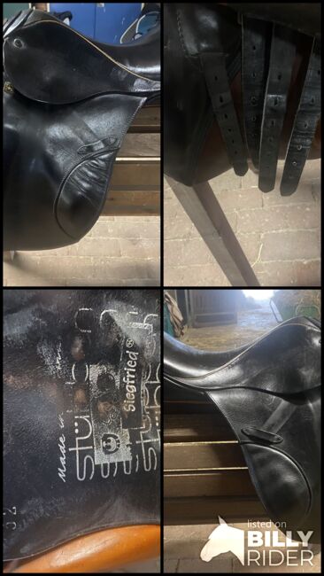 Stübben Springsattel 17,5 Zoll, Stübben Siegfried Spezial, Annabell, Jumping Saddle, Emstek, Image 9