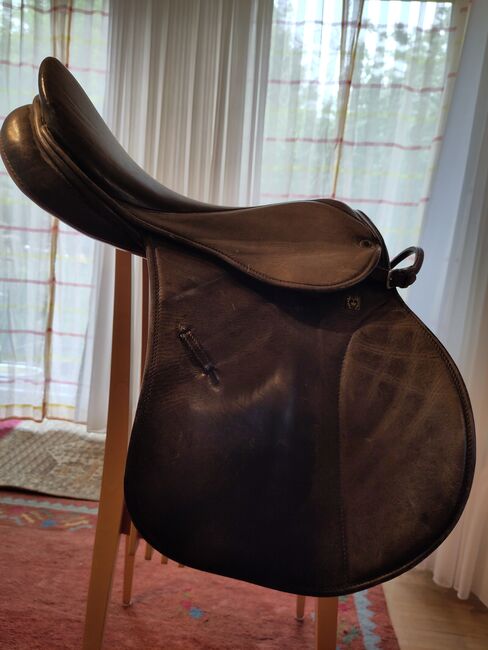 Springsattel Stübben, Stübben C997943, Charlotte Seifried , Jumping Saddle, Wilhelmsdorf 