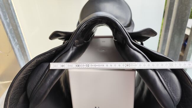 Stübben Springsattel, Stübben  Edelweiss CS deLuxe, F.R, Jumping Saddle, Brandenburg, Image 5