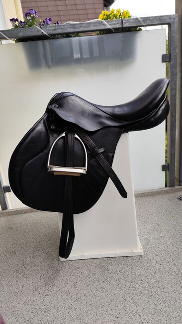 Stübben Springsattel, Stübben  Edelweiss CS deLuxe, F.R, Jumping Saddle, Brandenburg