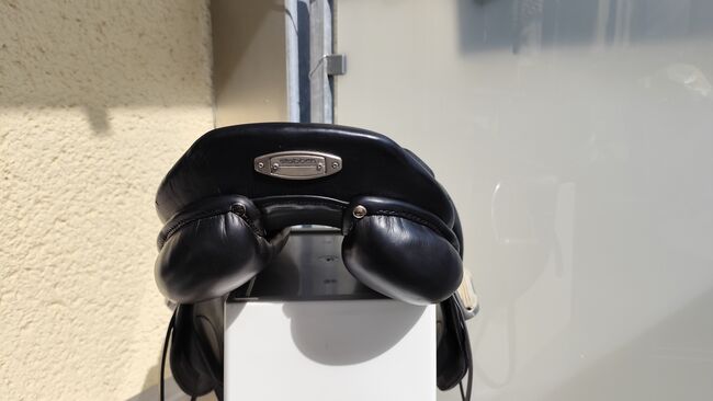 Stübben Springsattel, Stübben  Edelweiss CS deLuxe, F.R, Jumping Saddle, Brandenburg, Image 9