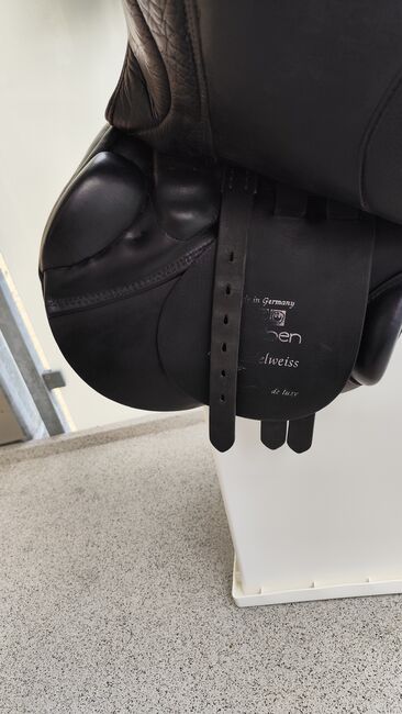 Stübben Springsattel, Stübben  Edelweiss CS deLuxe, F.R, Jumping Saddle, Brandenburg, Image 3