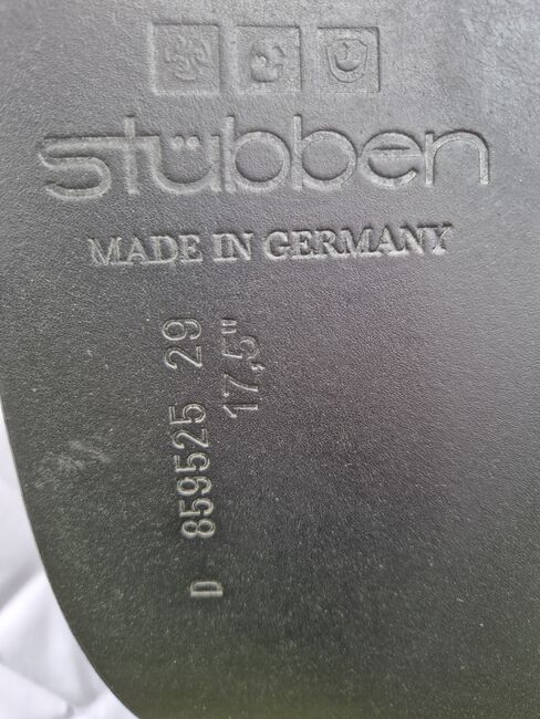 Stübben Virginia 17,5 inch zwart, Stübben Virginia, Jolanda de Vries , Dressursattel, Ried, Abbildung 6